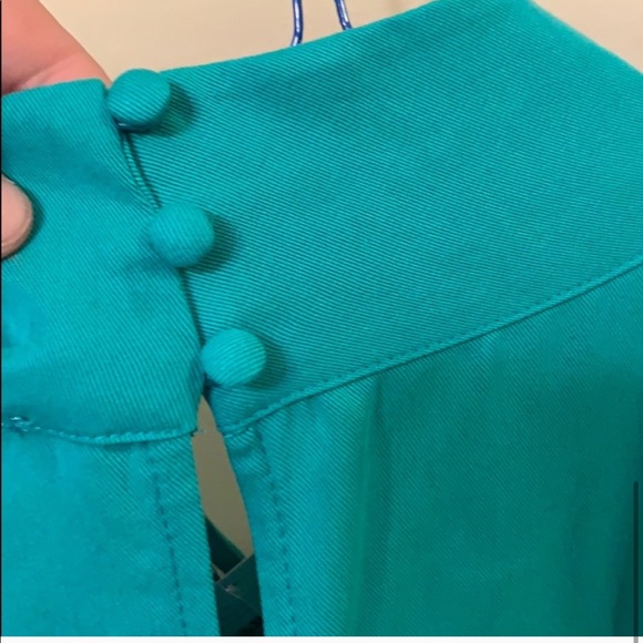 Free People Green Palm Breeze Mock Top - Picture 5 of 6